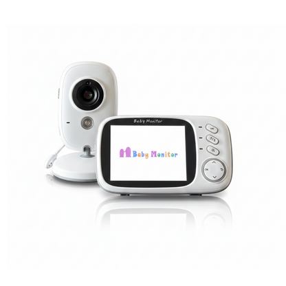 Babá Eletrônica Com Monitor Visão Noturna Baby Monitor