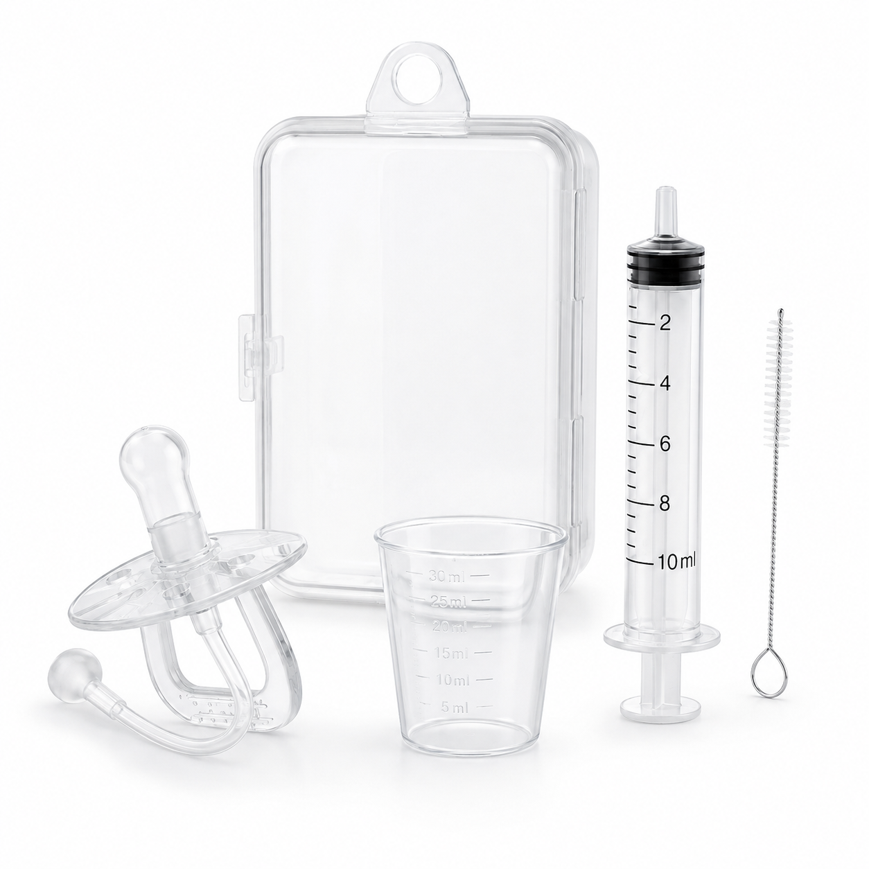 Kit Dosador de Medicamentos com Chupeta para Bebê