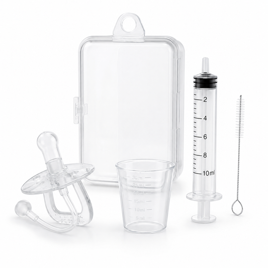Kit Dosador de Medicamentos com Chupeta para Bebê