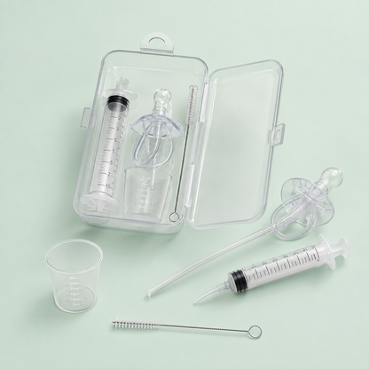 Kit Dosador de Medicamentos com Chupeta para Bebê